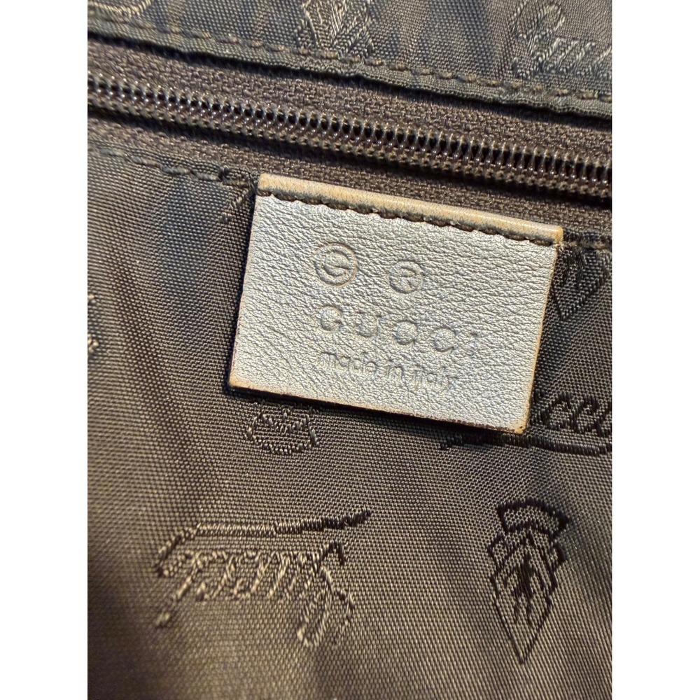 Gucci Joy Tote Metallic Silver Guccissima GG Monogram Leather Shoulder Bag - Picture 3 of 9